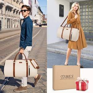 Custom LOGO Hanging Suitcase <strong>Suit</strong> Travel <strong>Bags</strong> Women Convertible Garment <strong>Bag</strong> Carry on Garment Duffel <strong>Bag</strong> With Shoe Compartment - Product Image 3