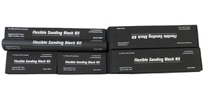 Nouveau design, kit de ponçage premium 7 pièces, bloc abrasif pour le travail du bois, la <span class=keywords><strong>carrosserie</strong></span> automobile, au meilleur prix - Product Image 6