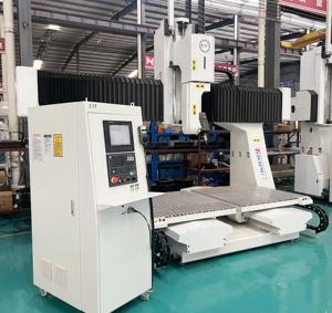 Rắn Gỗ Quan Tài 5-Trục CNC Máy Phay Thông Minh Giàn Lõi Động Cơ Thành Phần Cho Ghế Đồ Nội Thất Thiết Kế Chế Biến Gỗ Máy Móc - Product Image 3