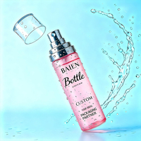 Muestra gratis Color personalizado 100ML 3,33 oz Botella de spray de perfume Botella de spray portátil Botella de spray de pequeño volumen transparente
