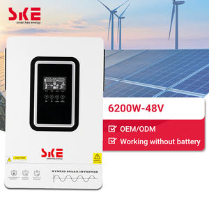 SKE 6.2KW pura onda sinusoidale sistema ibrido monofase 230VAC 6200W off Grid <span class=keywords><strong>Inverter</strong></span> solare prezzo costo di 5kva <span class=keywords><strong>Inverter</strong></span> solare - Product Image 1