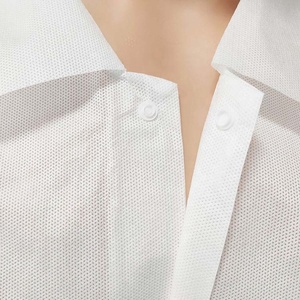 Blouse de laboratoire jetable CE EOS PP de haute qualité, unisexe, confortable, sans latex, tenue de travail conforme à la norme EN14683, taux de filtration 95% - Product Image 2