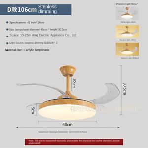 Ventilador de Techo Mecánico Vintage de 6 Aspas con Control Remoto Inteligente, Nuevo Mueble para Uso en Interiores y Exteriores, Alimentación por USB y Gas - Product Image 5
