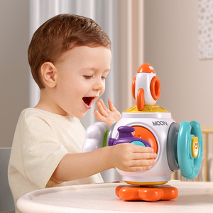 Cubo ocupado con logotipo personalizado, juguete sensorial Montessori para niños de 2 a 4 años, cubo educativo de actividad para estudiantes de Autismo - Product Image 5