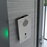 Sistema completo de intercomunicación IP para elevadores con visión nocturna, compatible con transferencia de llamadas y funciones de respuesta automática