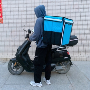 Mochila de distribución de alimentos extra grande <span class=keywords><strong>Pizza</strong></span> Sac Isotherme Livraison <span class=keywords><strong>bolsa</strong></span> de entrega con aislamiento térmico para paquetes - Product Image 2
