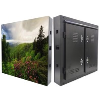 Pantalla LED para Exteriores P4 de 960x960 mm, Gabinete de Hierro, Instalación Fija, Video Wall LED para Publicidad Exterior