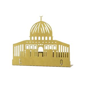 Nouvelle décoration Ramadan Kareem, décoration murale islamique en métal Bismillah, décoration suspendue islamique Eid Mubarak, décoration musulmane islamique - Product Image 4