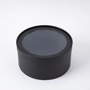 Elegant <b>Round</b> Paper Flower <b>Box</b> for Luxury Gift Packaging - Product Image 3