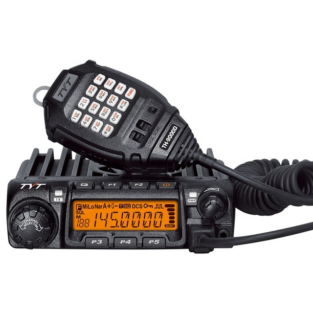 Tyt Th-9000d Pro/Plus Walkie-Talkie Long Range Analog Two-Way Radio Vhf 60w High Power Mobile Base Station Transceiver Car Radio