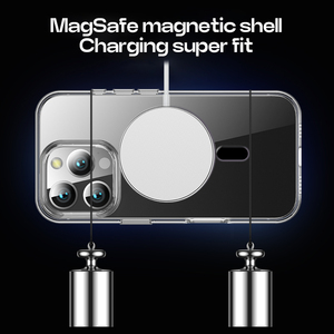 La funda magnética de alta calidad para teléfono móvil a prueba de caídas protege para <span class=keywords><strong>iPhone</strong></span> 16 15 <span class=keywords><strong>14</strong></span> 13 12 11 Pro <span class=keywords><strong>Max</strong></span> fabricado <span class=keywords><strong>por</strong></span> High Quality - Product Image 2