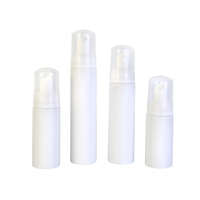 Bouteilles en plastique à pompe moussante vides de 100 ml à 200 ml, savon liquide cosmétique, nettoyant facial, mousse, bouteilles en plastique