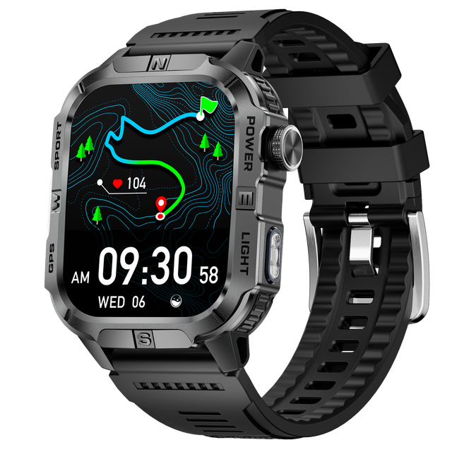 Ultra Clear Screen HD Smart Watch GTH3 Sleep Monitoring Outdoor Sport Waterproof Smart Watch