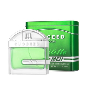 Vente en gros de <span class=keywords><strong>parfum</strong></span> pour hommes de marque originale de LONKOOM 100ml boîte en métal en étain Cologne pour <span class=keywords><strong>parfum</strong></span> pour hommes - Product Image 1