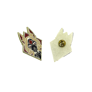 Pin de Solapa Personalizado de Alta Calidad con Esmalte Duro Metálico, Personajes de Videojuegos, Anime, Dibujos Animados - Product Image 2