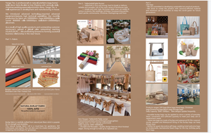 Phim hoạt hình vải làm vách ngăn Tote Túi với bông mềm xử lý đay túi xách với túi bên trong cho thuận tiện mua sắm - Product Image 6