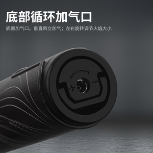 Briquet à long manche Honest, coupe-vent, durable, pour cigares, moxibustion, utilisation en extérieur et en cuisine - Product Image 4