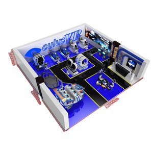 Parc à thème de zone de divertissement à haut revenu, installations de réalité virtuelle, monde de réalité virtuelle de 150 m2, parc à thème de réalité virtuelle 9D avec jeux d'arcade VR - Product Image 2