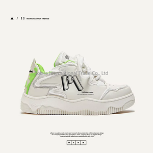 Zapatillas Deportivas Blancas para Hombre, Modelo NV2901, con Logotipo Personalizado, Alta Calidad, Estilo Grueso, Forro de Malla PU, para Primavera y Otoño - Product Image 4