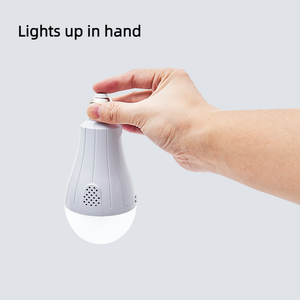 Bombilla LED de Emergencia Recargable Inalámbrica Portátil con Base B22/E27, Batería de 1500 mAh, Temperatura de Luz de 3000-6500 K - Product Image 4