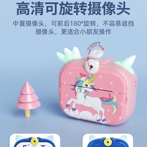 Childrens Instant <b>Print</b> <b>Camera</b> With 2.4 Inch Screen And Tf Card Slot For Kids Photography Toy - Product Image 5