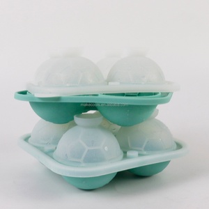 แม่พิมพ์ทำน้ำแข็งซิลิโคนรูปทรงลูกฟุตบอล ปลอดสาร BPA - Product Image 6