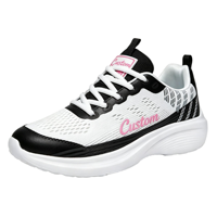Zapatillas Deportivas para Caminar de Mujer OEM para Marcas de Estilo de Vida, Calzado Casual con Amortiguación Suave, Proveedor de Lotes Pequeños Listos para Enviar