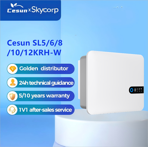 Cesun SL5/6/8/10/12KRH-W ระบบไฮบริดพลังงานแสงอาทิตย์ 5-12KW 3 เฟส IP66 แรงดันสูง ประสิทธิภาพ 99.9% รับประกัน 10 ปี SL5/6/8/10/12KRH-W 6kw - Product Image 1