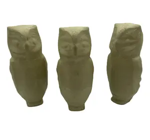 Eco-friendly Paper Material 3D Paper Mache OWL Animals For Decorations