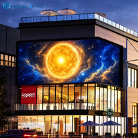 Pantalla LED para Exteriores Personalizada P3 P4 P8 P10, Resistente a la Intemperie, Pantalla Gigante para Publicidad en la Calle, Video Wall para Campañas Comerciales de Gran Formato