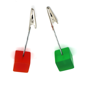 Biểu tượng tùy chỉnh văn phòng máy tính để bàn nhựa <span class=keywords><strong>Memo</strong></span> <span class=keywords><strong>Clip</strong></span> chủ đứng với kim loại <span class=keywords><strong>Clip</strong></span> - Product Image 5