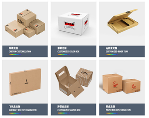 Boîtes en papier auto-érectables personnalisées et recyclables avec poignée, emballage alimentaire écologique pour gâteaux, pizzas, biscuits - Laminage mat, estampage - Product Image 4