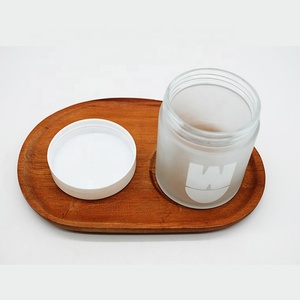 Bocaux en verre dépoli tendance avec couvercles en plastique sécurisés – Vente en gros pour crèmes alimentaires, épices – Rangement élégant pour la cuisine - Product Image 4