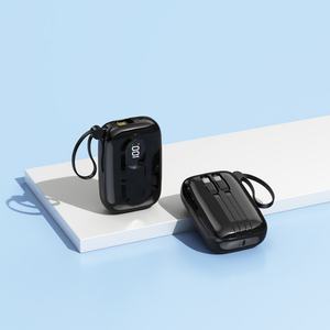 Cargador Portátil de 10000mAh para Teléfono Móvil, Carga Rápida con Entrada USB, Pantalla Digital, Regalo Popular con Cables - Product Image 4