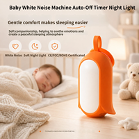 Machine à bruit blanc apaisant pour bébé avec veilleuse et garantie d'un an