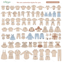 Vêtements en tricot de coton originaux pour filles, vêtements à volants pour bébés nouveau-nés, logo personnalisé, fabricant de pulls pour bébés