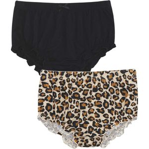 Pantalones Cortos Personalizados para Niñas Pequeñas de 3 a 24 Meses, con Estampado Animal, de Fibra de Bambú, Suaves y Fáciles de Poner, para Uso Diario - Product Image 1