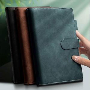 Waterproof Durable Thermal Binding Hardcover A5 PU Leather Notebook 240 Pages <b>Thick</b> <b>Paper</b> - Product Image 4