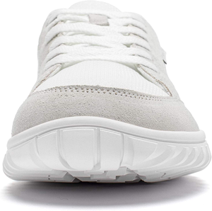 Chaussures de course unisexes d'été en maille respirante à lacets, neuves, d'occasion, de marque, originales, bon marché, pour hommes, noir et blanc, chaussures souples - Product Image 5