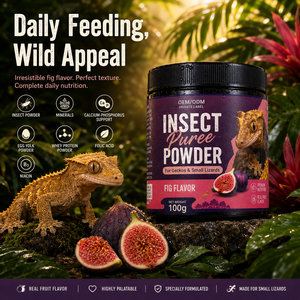 Puré de Frutas en Pasta Suave para Reptiles, Geckos y Lagartos Pequeños, Gel de Inicio para Crías con Electrolitos, Apoyo para la Cría - Product Image 2
