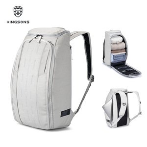 Kingsons Tactical <b>Backpack</b> 20-35L Large Capacity Unisex Everyday Use White Blue Black <b>Khaki</b> Solid Color Shoulder Strap - Product Image 1