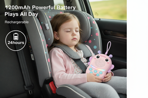 Máquina <span class=keywords><strong>de</strong></span> Sonido Blanco para Dormir Bebés, Color Morado, con Luz Nocturna, Batería Recargable, Proveedor OEM - Product Image 2