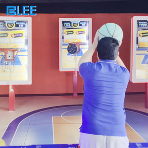 BLEE Indoor Sports Playground Team Basketball Game Multiplayer Interactive Basketball Simulator Arcade Equipment for Sports <strong>Hall</strong> - Product Image 4