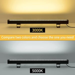 กลางแจ้ง3000พัน40000พัน DMX512 RGB LED ผนังเครื่องซักผ้าบาร์ LED ผนังเครื่องซักผ้าแสง IP67 CE RoHS - Product Image 5
