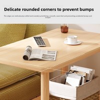 Petite table console légère, style moderne minimaliste, meubles de salon pour usage hôtelier