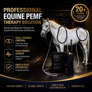Appareil de thérapie équine PEMF, <span class=keywords><strong>couverture</strong></span> de massage à lumière rouge pour le genou du <span class=keywords><strong>cheval</strong></span>, instrument vétérinaire pour soulager la douleur - Product Image 1