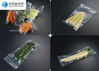 Sacs sous vide en plastique en nylon thermoscellés de qualité alimentaire avec barrière transparente pochette d'emballage alimentaire