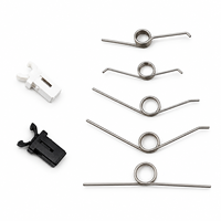 Ressort de torsion hélicoïdal robuste en acier inoxydable sur mesure pour charnière de couvercle de poubelle industrielle – Vente en gros