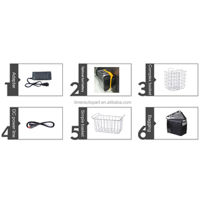 Factory Supply 12V 24V 55L <strong>Small</strong> Portable Compressor Refrigerator Compact <strong>Car</strong> Vevor Fridge Freezer <strong>Cooler</strong> for Outdoor Camping - Product Image 5