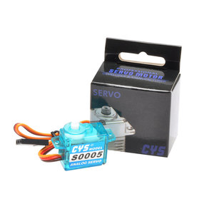 Offerta Speciale Sconto Quantità <span class=keywords><strong>CYS</strong></span> S0005 5g Mini Micro Servo Analogico Senza Nucleo per Aeromodelli RC, Robotica, Educazione STEM, Auto RC - Product Image 1